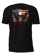 Winged Skull 6 T-Shirt, Longsleeve, Sweatshirt & Hoodie - AllTrade Apparel