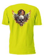 Winged Skull 14 T-Shirt, Longsleeve, Sweatshirt & Hoodie - AllTrade Apparel