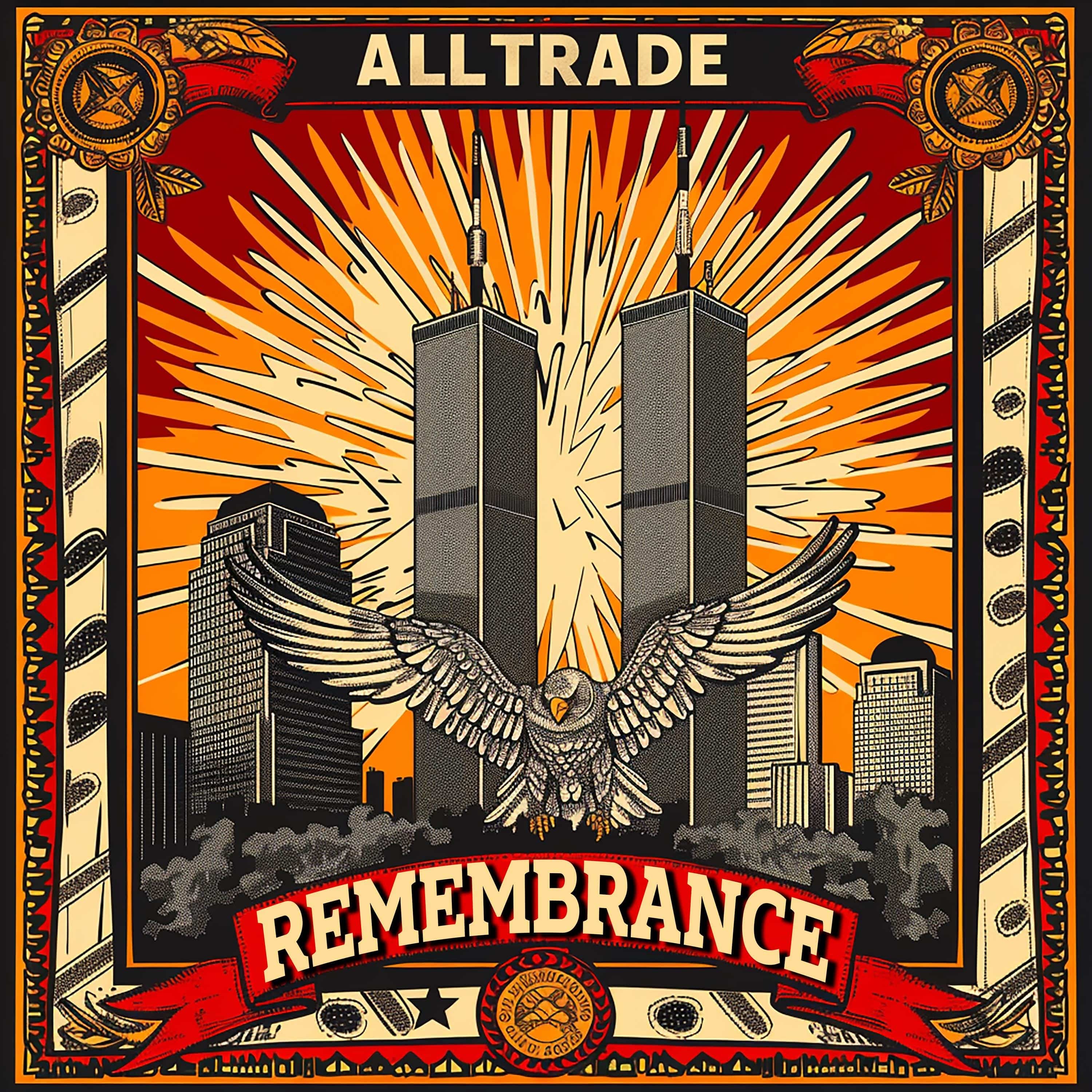 Remembrance 8 T-Shirt, Longsleeve, Sweatshirt & Hoodie - AllTrade Apparel