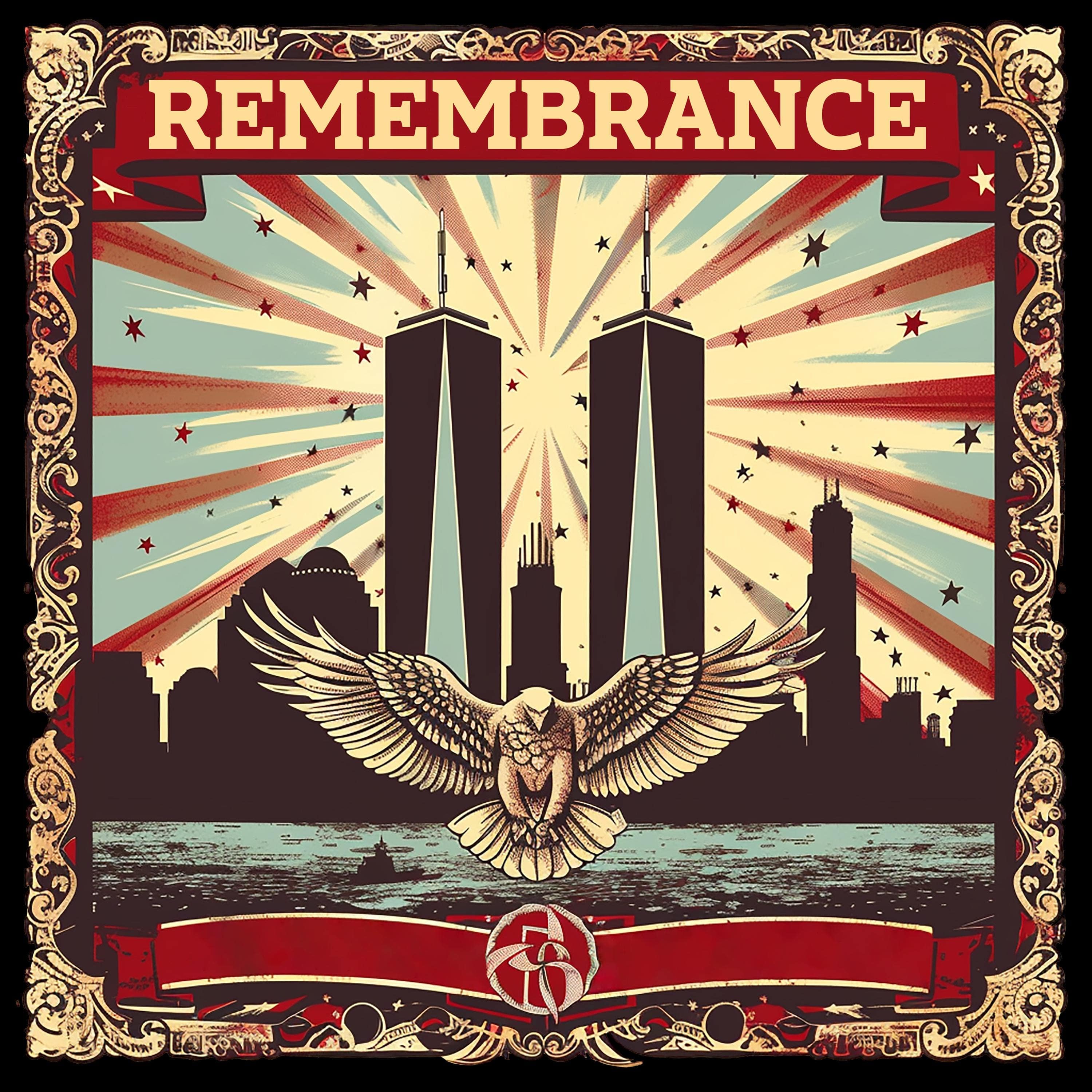 Remembrance 9 T-Shirt, Longsleeve, Sweatshirt & Hoodie - AllTrade Apparel