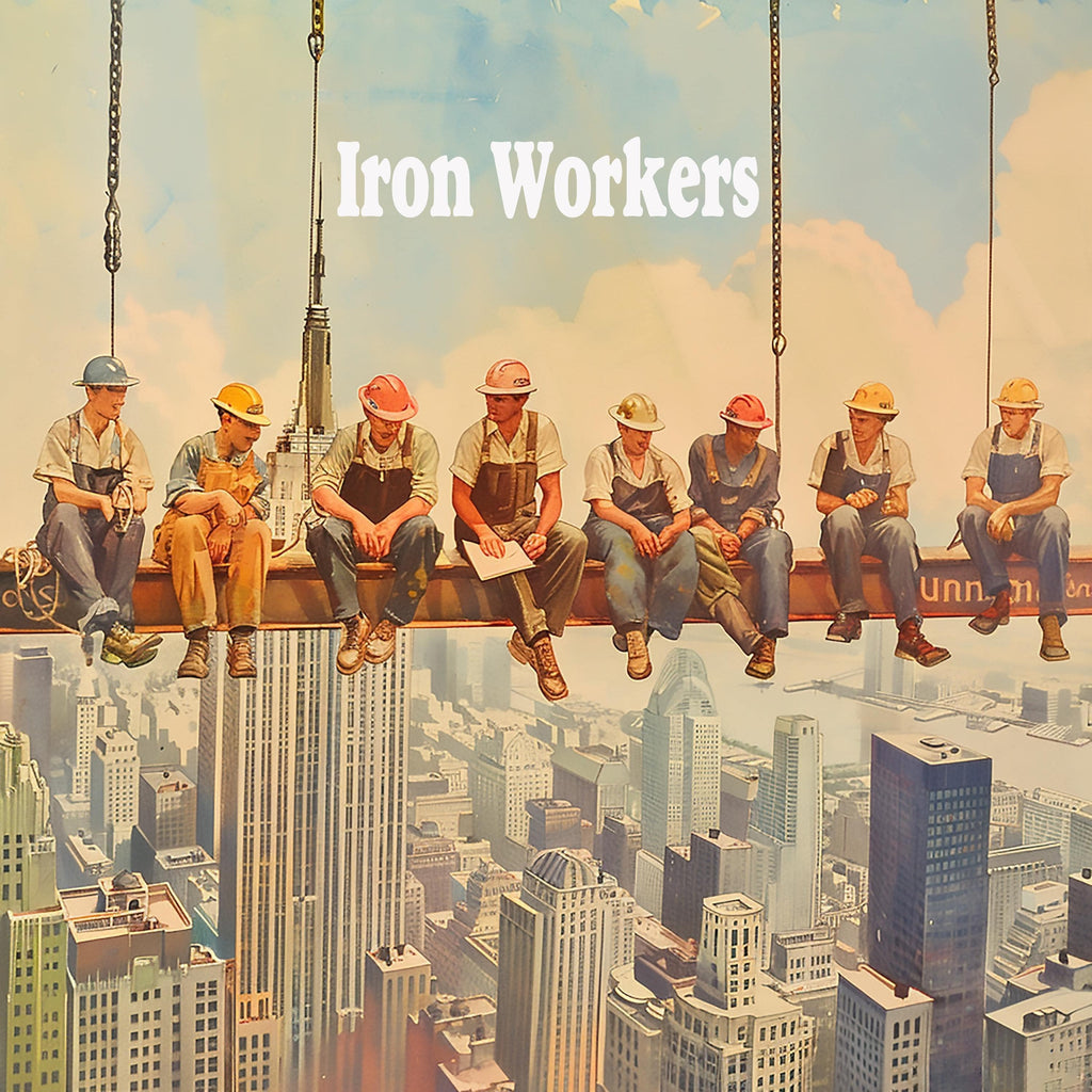 Iron Workers 2 T-Shirt, Longsleeve, Sweatshirt & Hoodie - AllTrade Apparel
