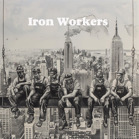 Iron Workers 4 T-Shirt, Longsleeve, Sweatshirt & Hoodie - AllTrade Apparel