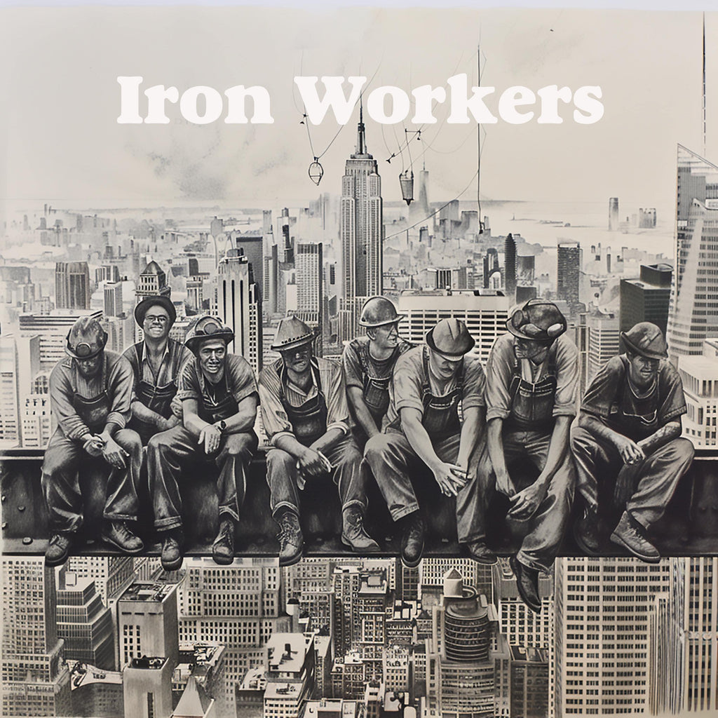 Iron Workers 9 T-Shirt, Longsleeve, Sweatshirt & Hoodie - AllTrade Apparel
