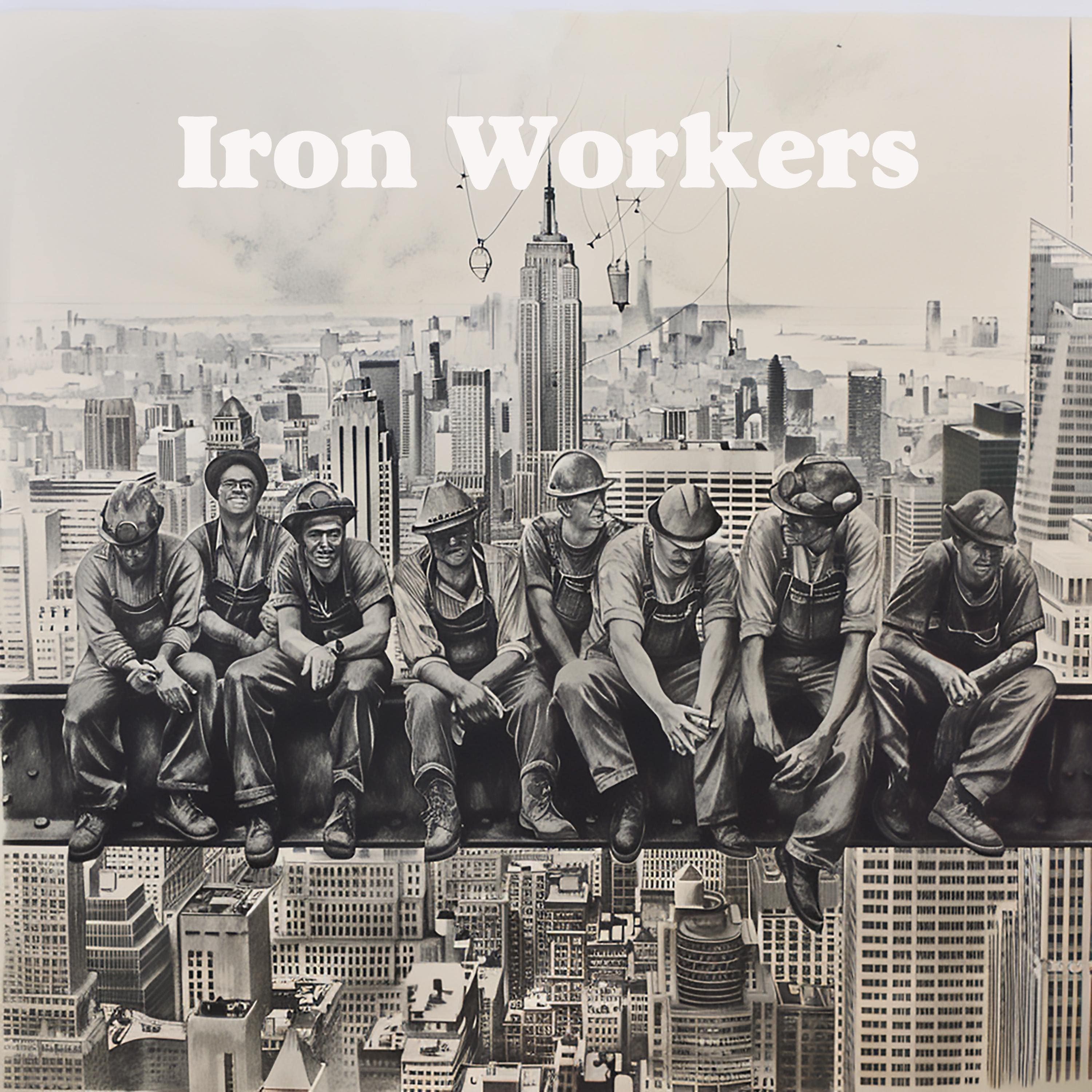 Iron Workers 9 T-Shirt, Longsleeve, Sweatshirt & Hoodie - AllTrade Apparel