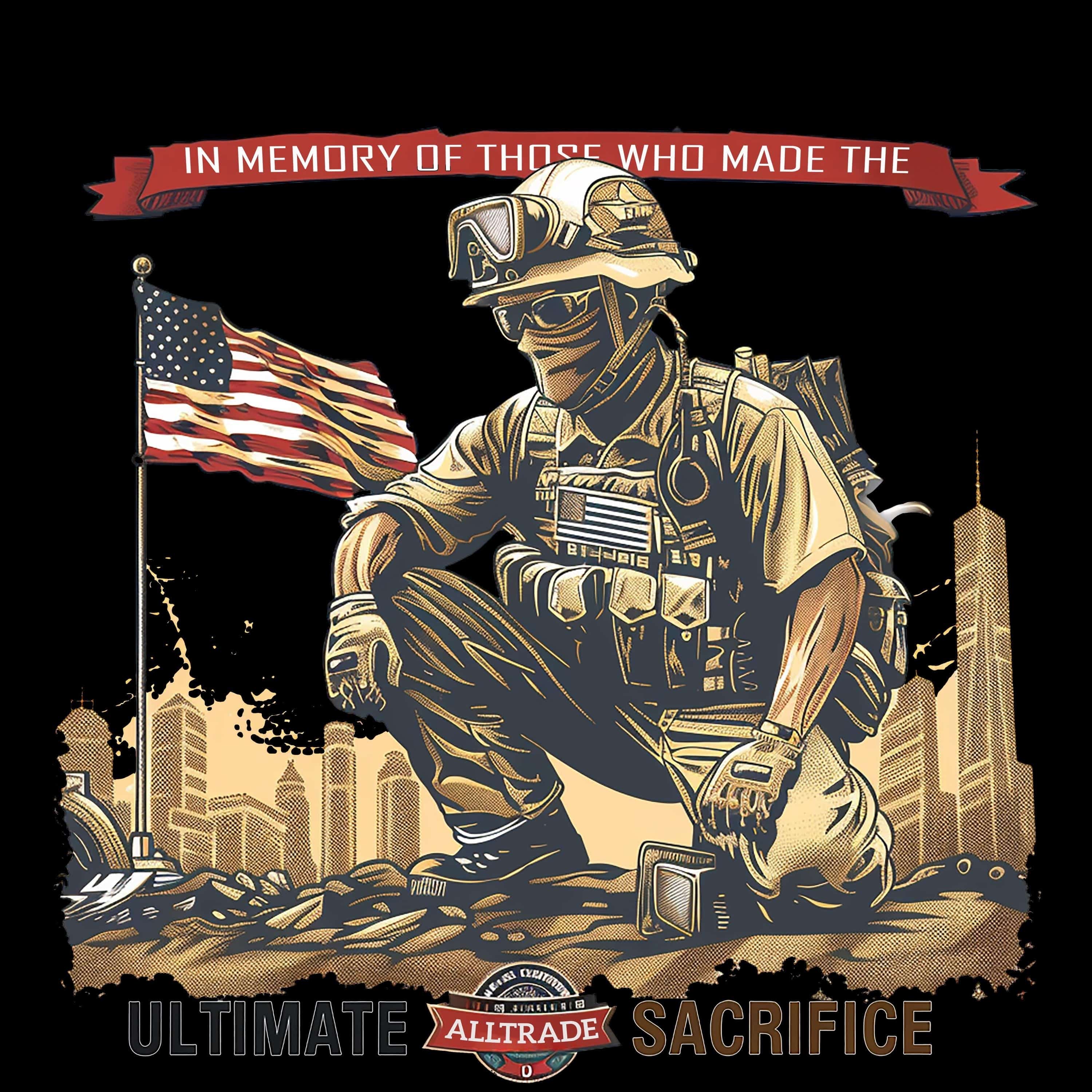 In Memory 10 T-Shirt, Longsleeve, Sweatshirt & Hoodie - AllTrade Apparel