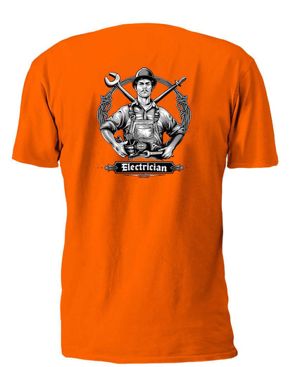 Electrician 8 T-Shirt, Longsleeve, Sweatshirt & Hoodie - AllTrade Apparel