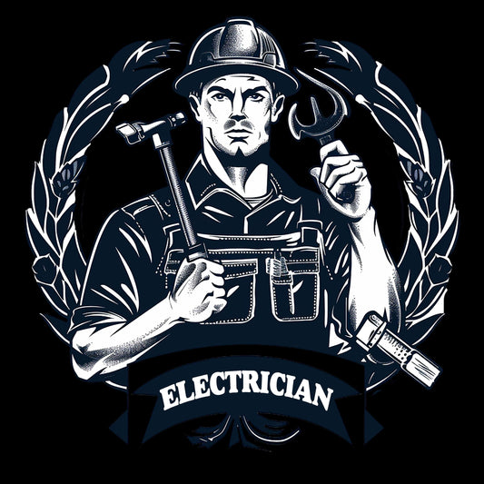Electrician 10 T-Shirt, Longsleeve, Sweatshirt & Hoodie - AllTrade Apparel