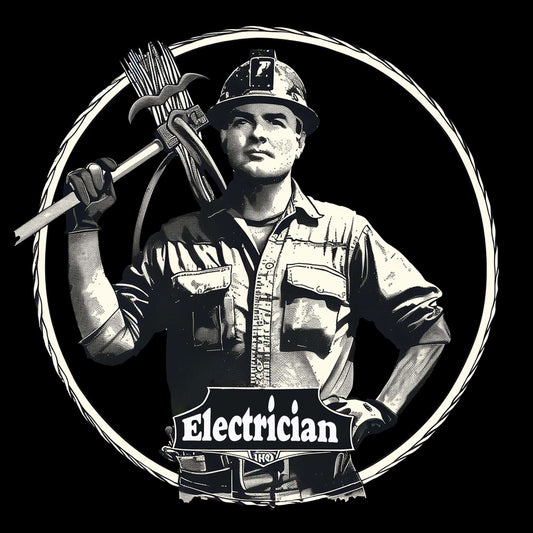 Electrician 13 T-Shirt, Longsleeve, Sweatshirt & Hoodie - AllTrade Apparel