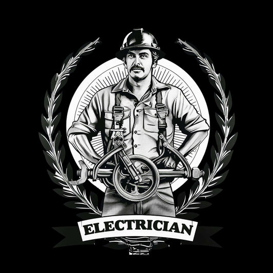 Electrician 15 T-Shirt, Longsleeve, Sweatshirt & Hoodie - AllTrade Apparel