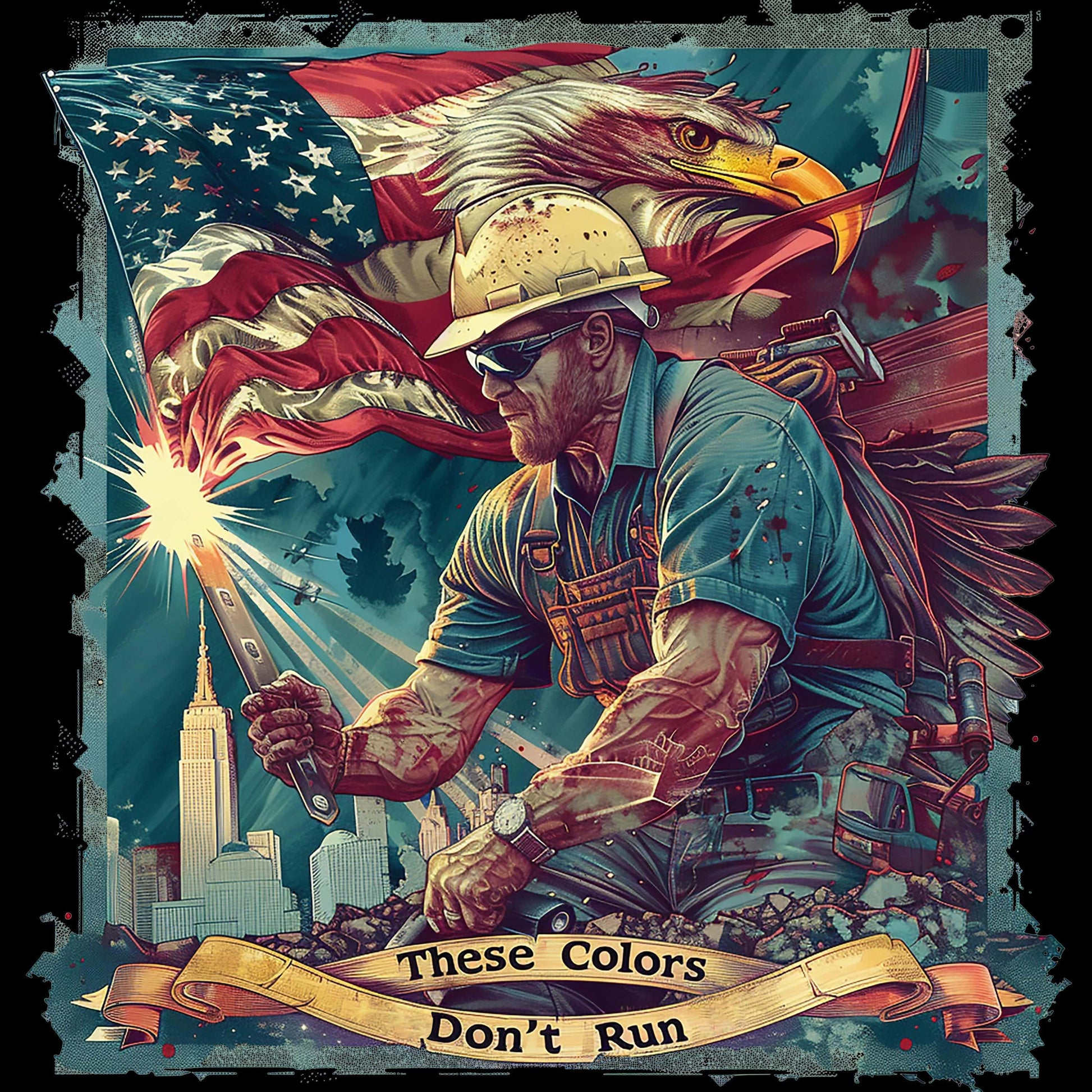 These Colors Don't Run 13 T-Shirt, Longsleeve, Sweatshirt & Hoodie - AllTrade Apparel