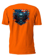 Winged Skull 5 T-Shirt, Longsleeve, Sweatshirt & Hoodie - AllTrade Apparel