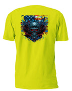 Winged Skull 5 T-Shirt, Longsleeve, Sweatshirt & Hoodie - AllTrade Apparel