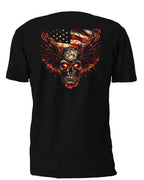 Winged Skull 7 T-Shirt, Longsleeve, Sweatshirt & Hoodie - AllTrade Apparel