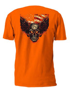 Winged Skull 7 T-Shirt, Longsleeve, Sweatshirt & Hoodie - AllTrade Apparel