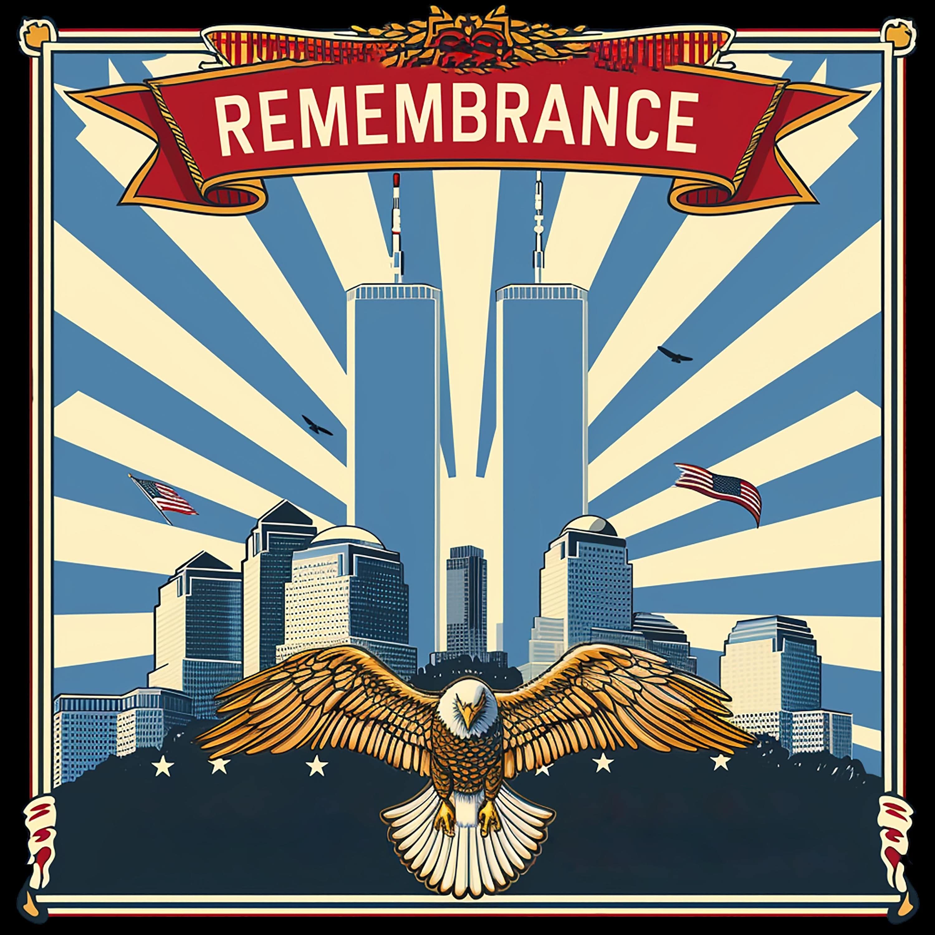 Remembrance 15 T-Shirt, Longsleeve, Sweatshirt & Hoodie - AllTrade Apparel