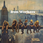 Iron Workers 3 T-Shirt, Longsleeve, Sweatshirt & Hoodie - AllTrade Apparel
