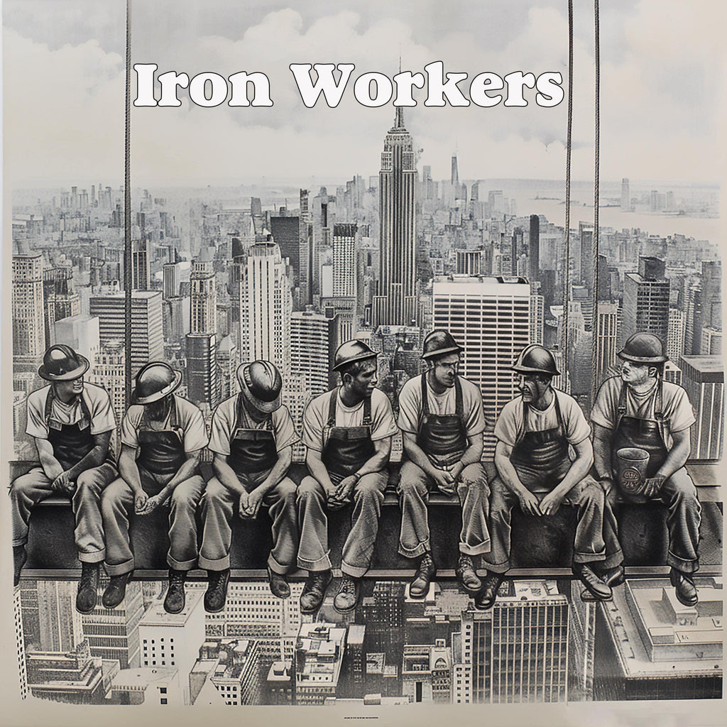 Iron Workers 5 T-Shirt, Longsleeve, Sweatshirt & Hoodie - AllTrade Apparel