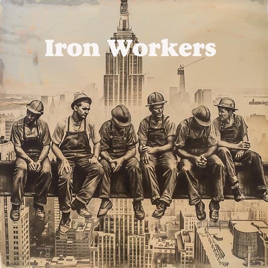 Iron Workers 8 T-Shirt, Longsleeve, Sweatshirt & Hoodie - AllTrade Apparel