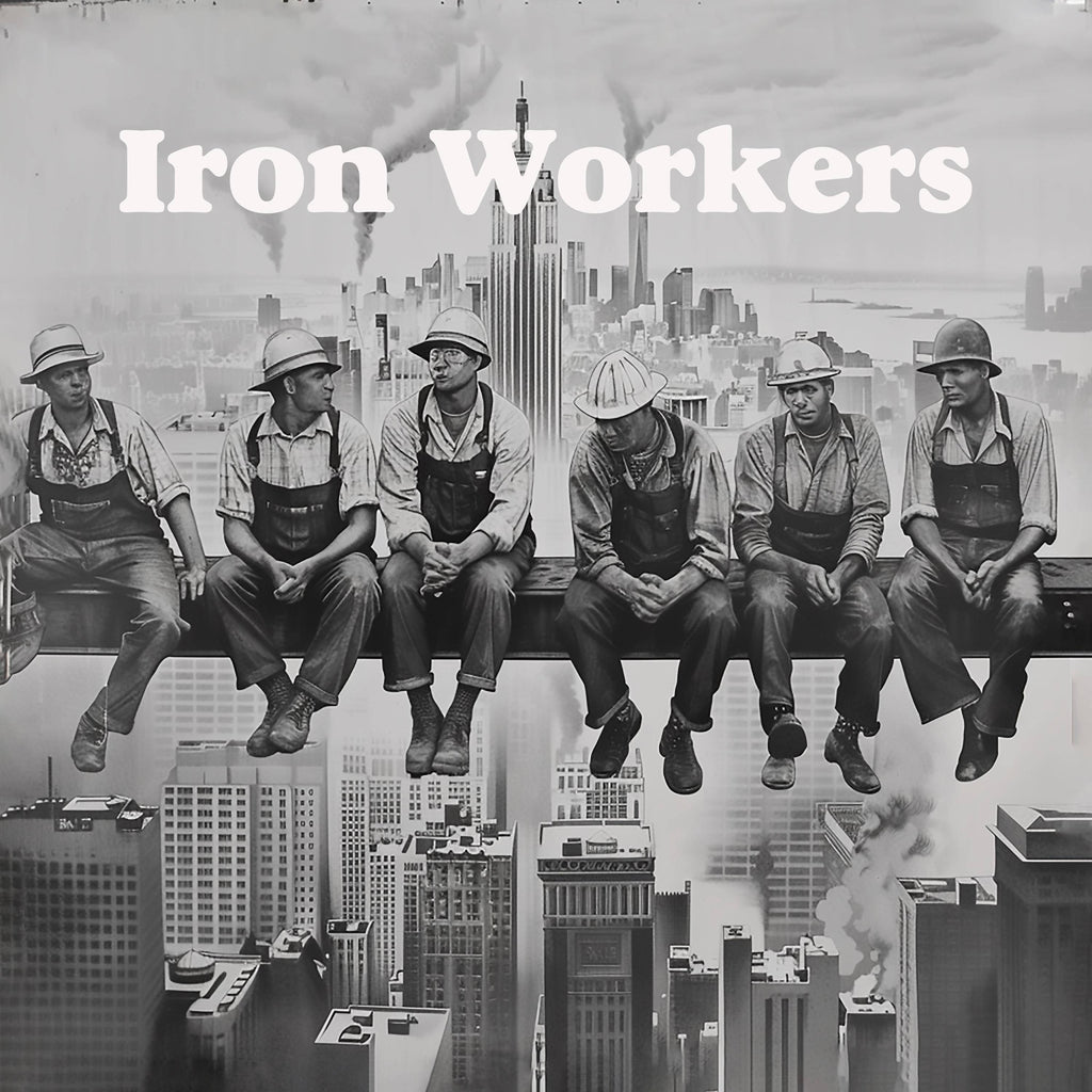 Iron Workers 10 T-Shirt, Longsleeve, Sweatshirt & Hoodie - AllTrade Apparel