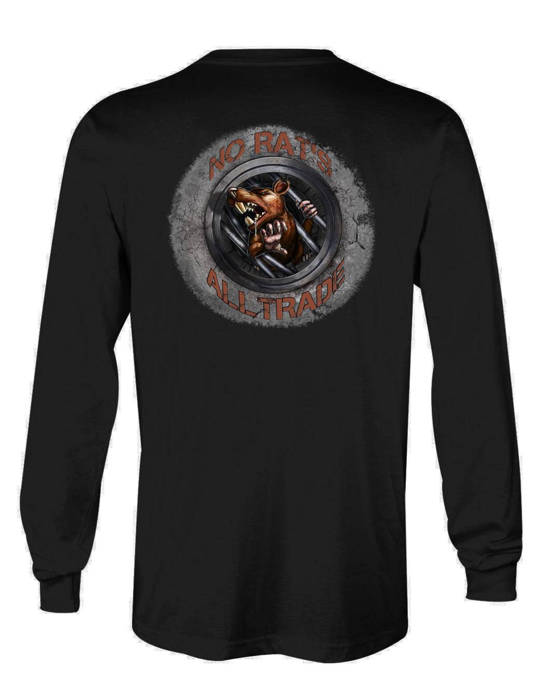 No Rats T-Shirt, Longsleeve, Sweatshirt & Hoodie - AllTrade Apparel
