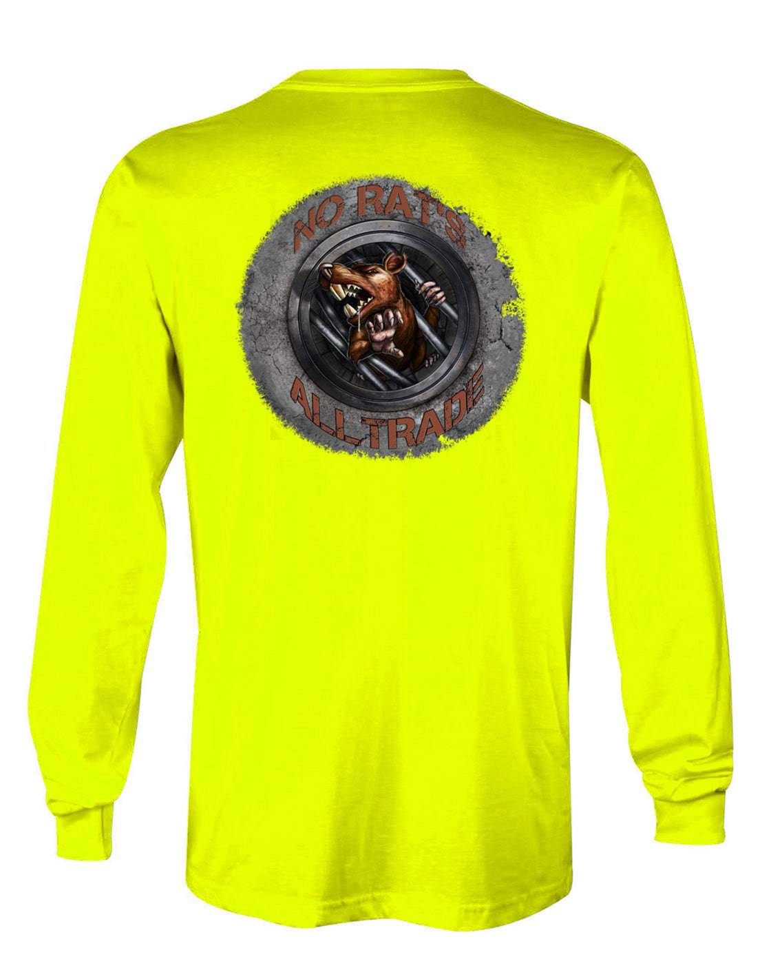 No Rats T-Shirt, Longsleeve, Sweatshirt & Hoodie - AllTrade Apparel