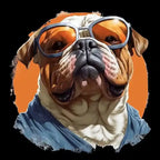 Bulldog Wearing Sunglasses 2 - AllTrade Apparel