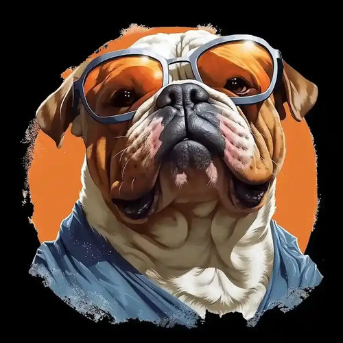 Bulldog Wearing Sunglasses 2 - AllTrade Apparel