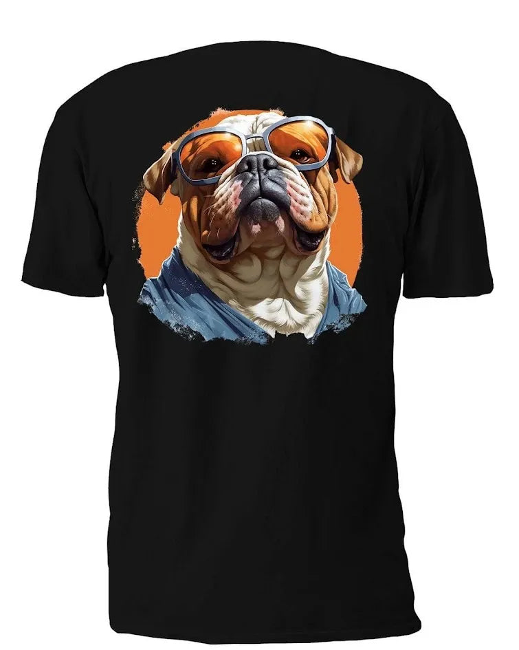 Bulldog Wearing Sunglasses 2 - AllTrade Apparel