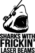 Shark With Frickin' Laser Beams - AllTrade Apparel