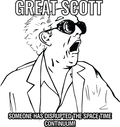 Great Scott Someone Has Distrupted The Space Time Continuum - AllTrade Apparel